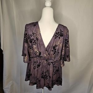 Women's Torrid Sheer Top size 0